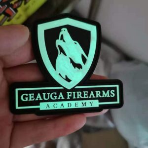 Geauga Firearms Academy PVC Glow-in-the-dark Patch
